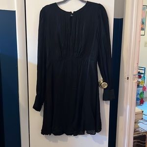 Black keyhole dress
